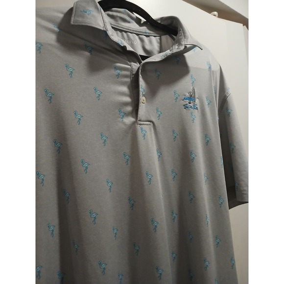 johnnie-O Other - Johnnie O golf blue flamigo design  Large